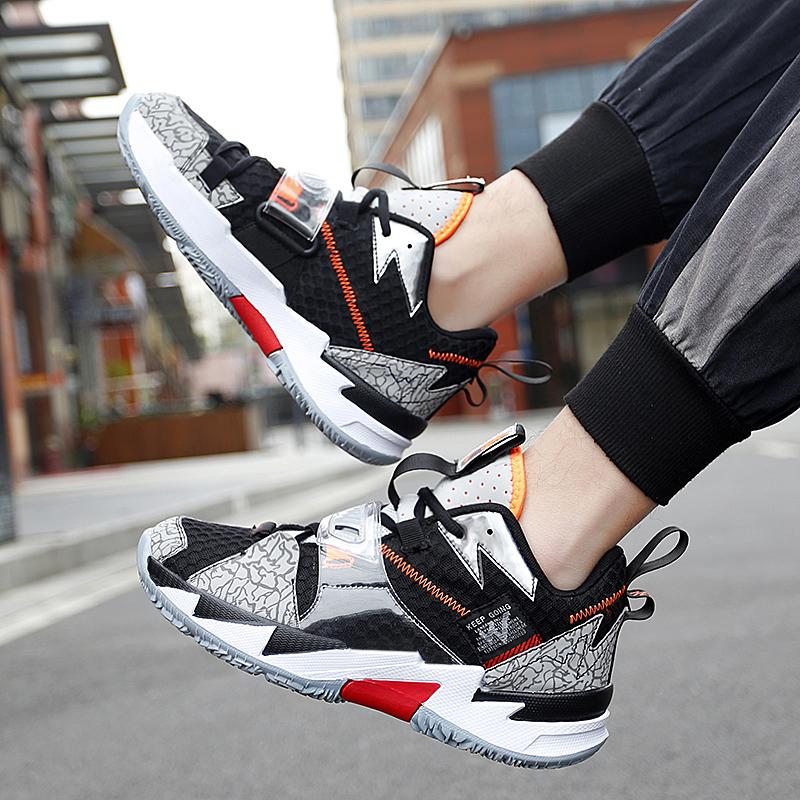 2025 Spring New Youth Basketball Shoes With Colorful And Colorful Mid Top Design Sports Trend 36-45 Men'S And Women'S Styles