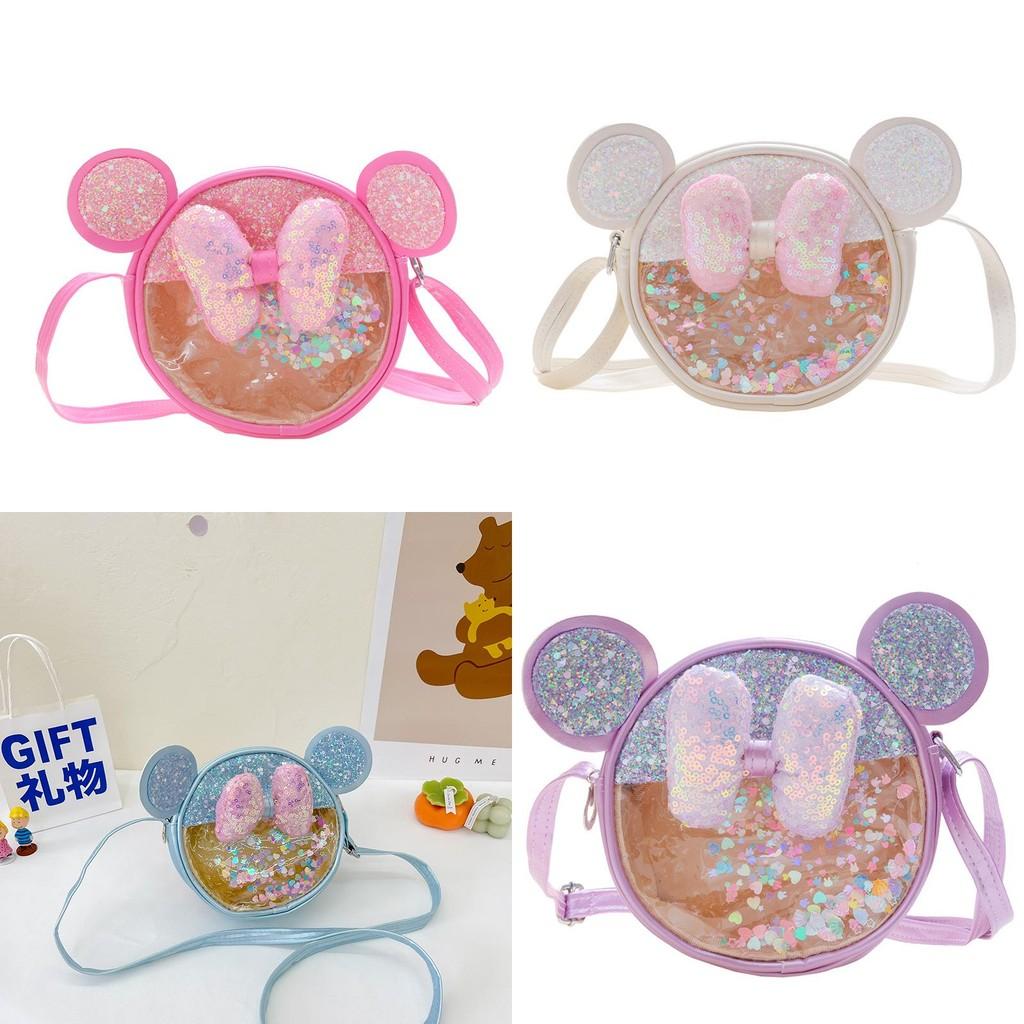 Appearance Girls Shoulder Bag With Glitter Jelly Bag Pc Material And Kids