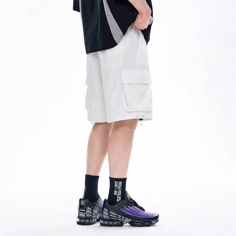 GOLFCROSS Unisex Solid Cargo Shorts