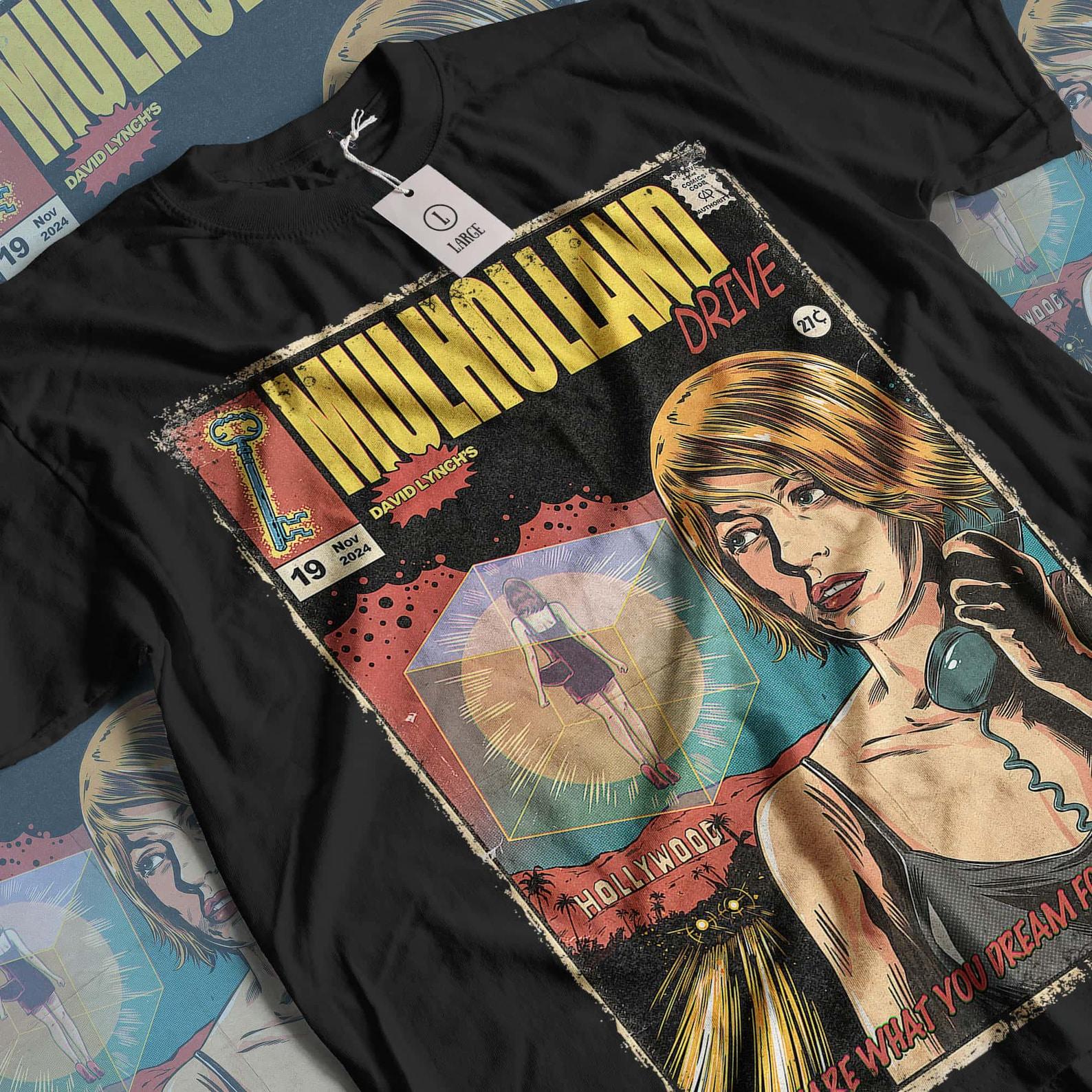 Mulholland Drive T-Shirt: David Lynch Movie Graphic Tee M