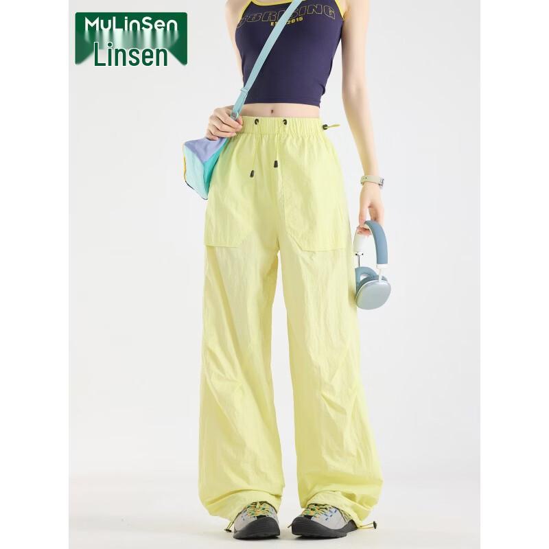 MULINSEN Women s Lightweight Wide-Leg Utility Pants XL