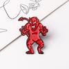 Halloween Creative Cartoon Character Alloy Drip Oil Brooch Badge