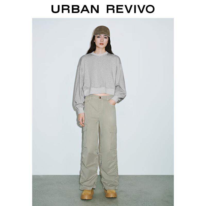 UR 2025 Women's Pleated Wide-Leg Workwear Pants UYV650007