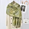 Hot-selling New Jacquard Cashew Long Fringed Shawl Ethnic Popular Scarf Women's Headscarf