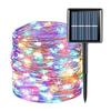 Solar Rope Strip Light Fairy String Garden Christmas Decoration Garland Xmas Solar Rope String Light Fairy Strip 32M/22M/12M/7M