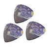3Pcs Unique Starry Folk Guitar Plectrum Thin Medium and Heavy Pick Durable