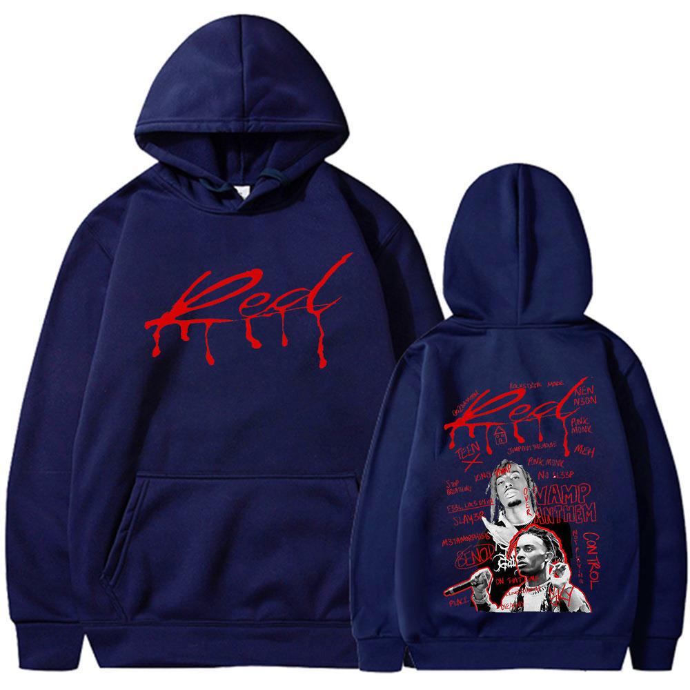 Rapper Playboi Carti Whole Lotta Red Hoodies Opium Ken Carson Narcissist Gothic Hooded Sweatshirt Mens Women Oversized Pullovers