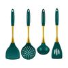 Silicone Kitchen Utensil Non-Stick Heat-Resistant Spatula Ladle for Cooking Baking Food-Grade Dishwasher Safe Cooking Tool with Hanging Hole