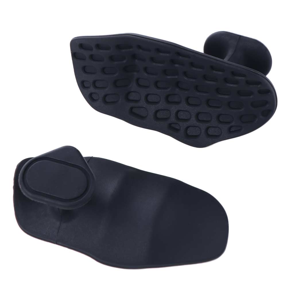 1 Pair Ergonomic Fitness Palm Guard Elastic Honeycomb-shaped Weightlifting Palm Protector Anti-friction Silicone