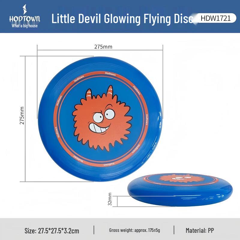HODTOWN Luminous Little Devil Frisbee
