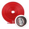 SUNNY Wheel Rim Protector 8M Easy Adhesive Tape PVC Material Wheel Protection Anti-Scratch Rim Guard Motorcycle Wheel (Red)