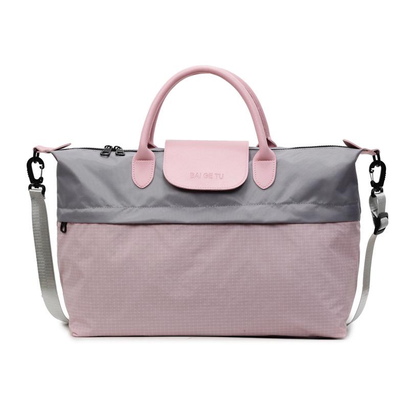

Stylish Korean Large Crossbody Travel Bag - Lightweight, Spacious Single Shoulder Gym Bag 50*14*30cm