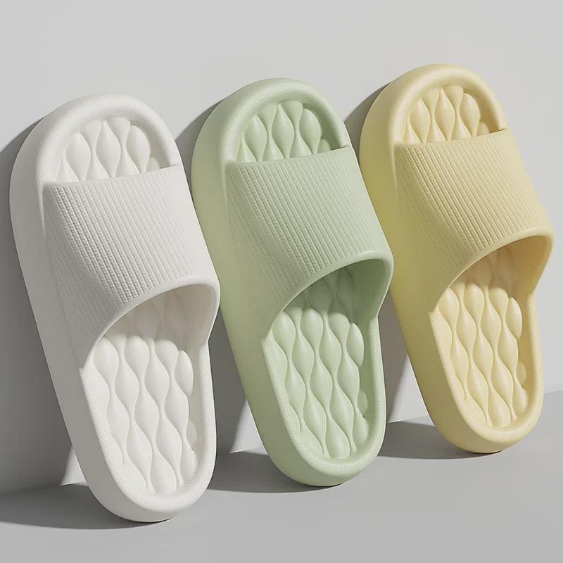 Men's Thick-Soled Non-Slip EVA Sandals: Indoor/Outdoor Summer Slippers