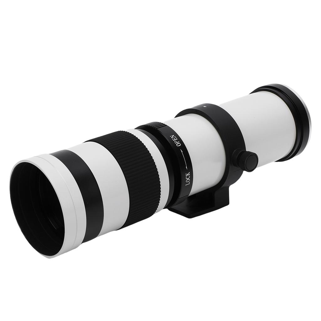 420-800mm Zoomový objektiv Vhodný pro Zrcadlovku Optické sklo Povlak Manuální Teleobjektiv