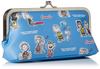 Pencil Pencil Cosmetic Cosmetic Travel Pouch Blue [Snoopy] Case, Case, Stationery, Pouch, Pouch, Pouch, Fudebox, 0310, Women's, (SPZ-2818)