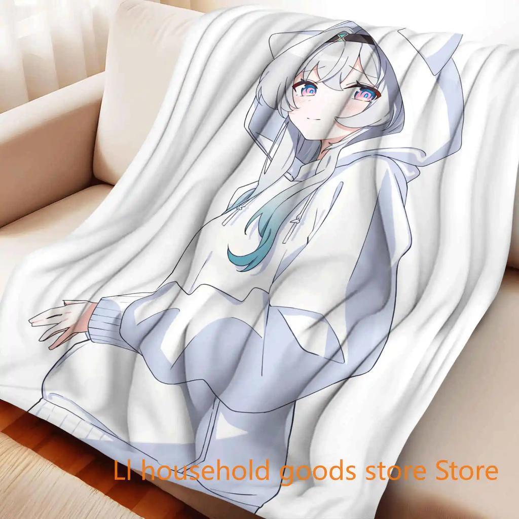 UltraSoft DoubleSided Flannel Fleece Throw Blanket  Kawaii Anime Design  Warm  Cozy for Kids  Adults  Home Textile
