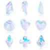 Cute Crystal Pendants With Multiple Shapes AB Color Glass Charms Beads Used For Making Necklaces Bracelets DIY Jewelry Making