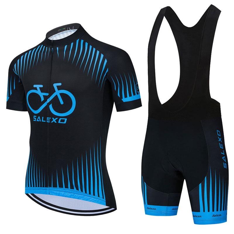 2026 Summer Breathable Cycling Suit Set Men New Short Sleeve Road Team Bicycle Jersey Cycling Clothing Bib Shorts Suits Bike Wear Clothes