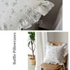 1 st Koreansk Stil Bomull Prästkrage Ruffle Kuddfodral, Hudvänligt Kuddfodral, Heminredning Soffkuddar Fodral, Soffa Prydnad