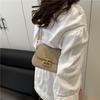 Fashion New Retro Single Shoulder Armpit Bag Women's Spring and Summer Texture Tofu Bag Commuter Small Square Bag Messenger Bag