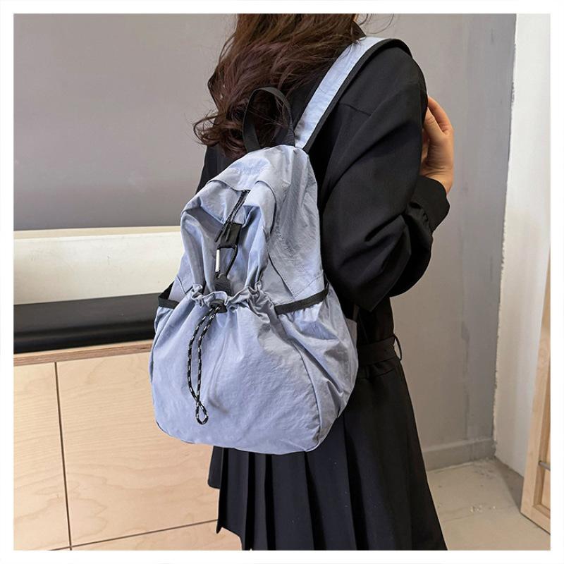 Tooxika Ins Niche Design Backpack Student Class Bag Portable Backpack Commuting Versatile Travel Bag