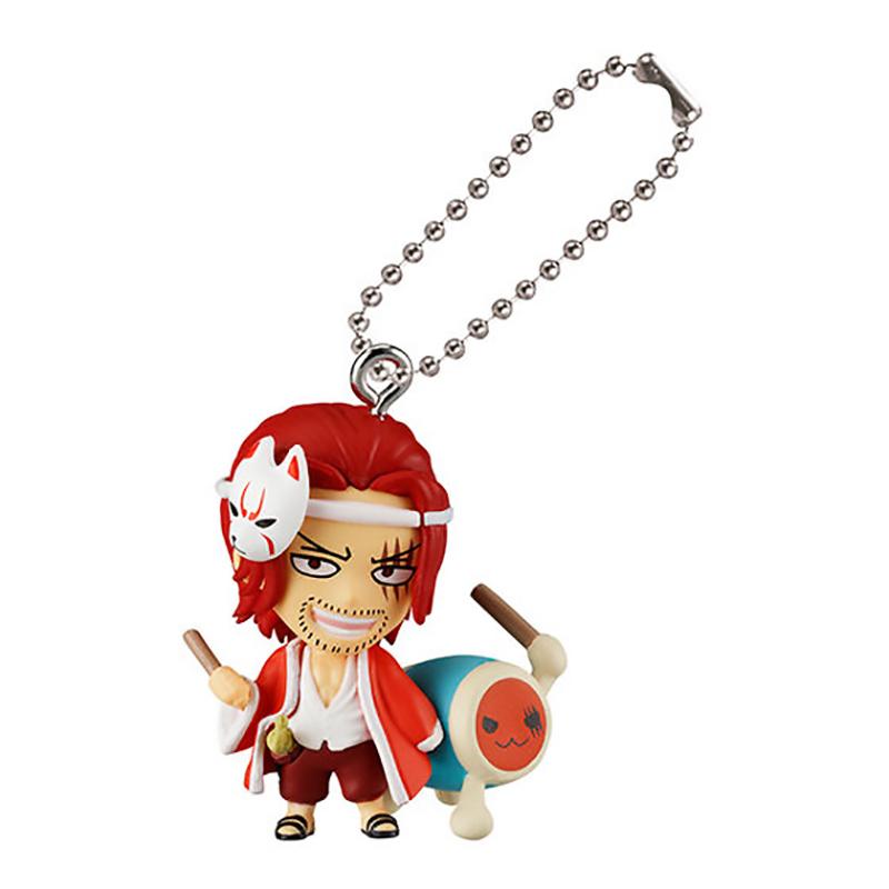 

Japanese Gadget One Piece One Piece X Taikotaman-shaped pendant Luffy Desktop ornaments Blackbeard figure Children s playthings