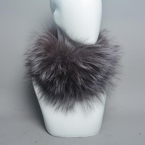 

Женский зимний теплый шарф из натурального меха лисы, меховые повязки на голову, шарфы из меха лисы, роскошная грелка для шеи, хорошая эластичность, натуральные меховые муфты Good elasticity