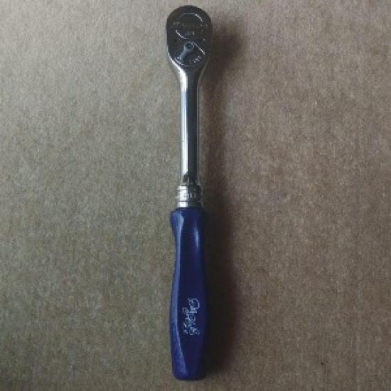 

LIMITED SNAP ON TOOLS 3/8 Drive HANDLE RATCHET F836 Blue 1997 Rare UNUSED