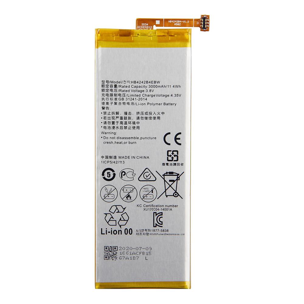 New Replacement Battery HB4242B4EBW For Huawei Honor 6 4X H60-L01 H60-L02 H60-L11 H60-L04 3000mAh