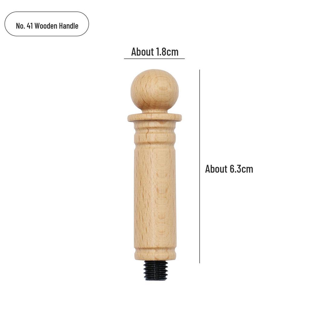 Rosewood Wax Seal Handle - Retro European Style for Envelopes
