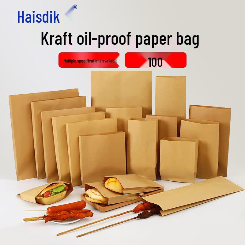 Haisidike Disposable Laminated Kraft Paper Bags