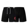 2025 Herren Locker Geschnittene Strandshorts Streetwear Baumwollmischung Freizeit Boardshorts Jugendliche Erwachsene