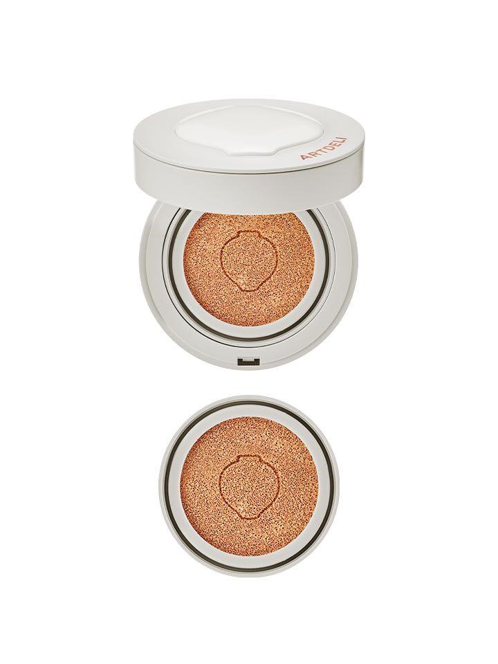 ARTDELI Ceramic Glow Cover Cushion Main Product + Refill (Glow Cushion/Porcelain Cushion/Glow Cushion) No. 21