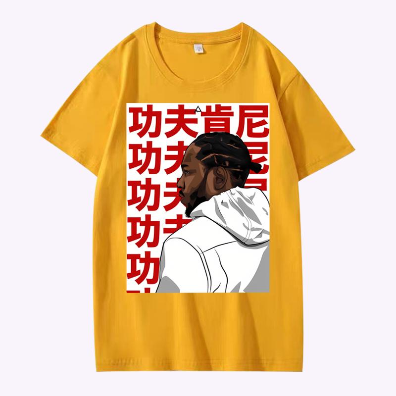 Rapper Kendrick Lamar Oversized T-shirt Men Women 100% Cotton Streetwear Top Fashion Short Sleeve Summer Unisex Plus Sizetops