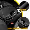 Car Armrest Cushion Cover Center Console Box Pad Leather Protector Accessories