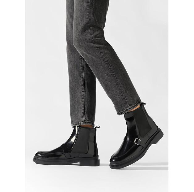 Rage Age RA-88-06-000412 Black Ankle Boots