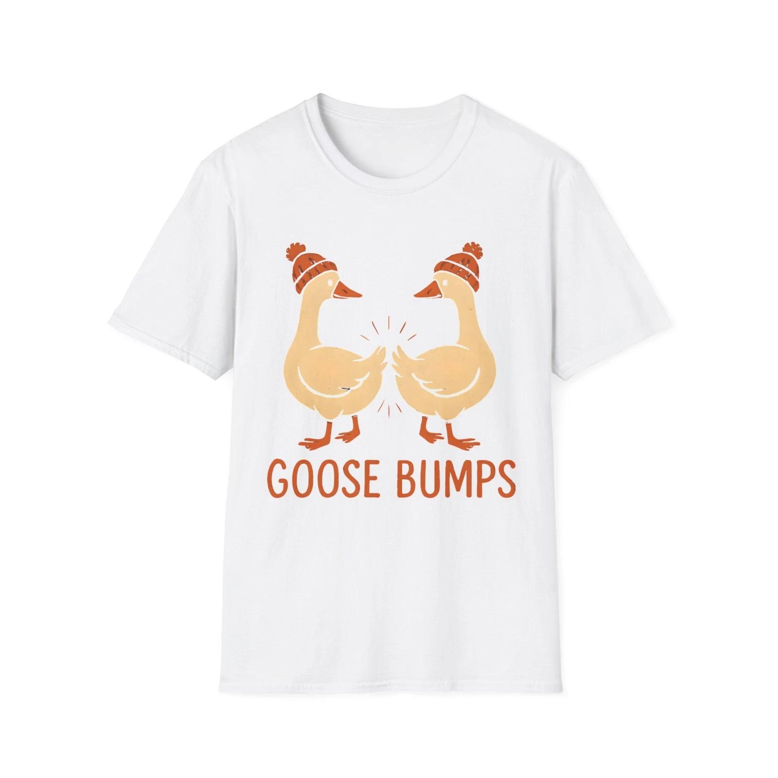 Goose Bumps Unisex Softstyle T-Shirt, Funny Tee, Gift for Animal Lovers, 3XL