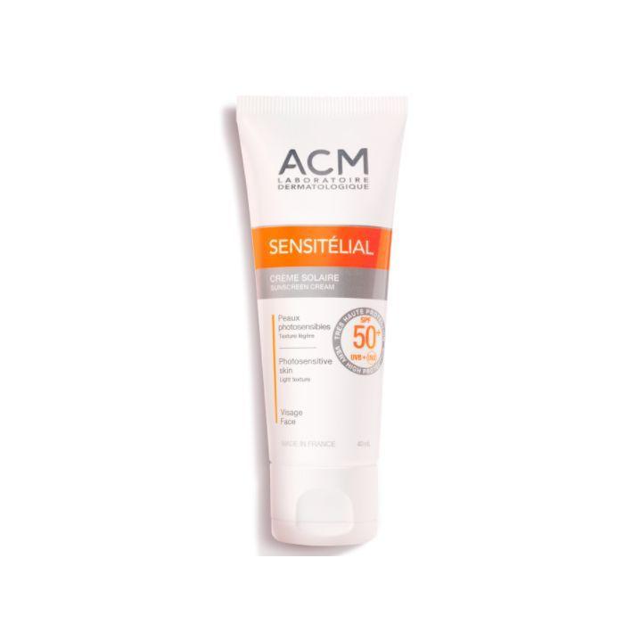 

Acm Sensitlial Sunscreen Cream Spf50 40ml