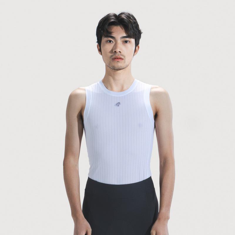 

Мужская легкая майка для велосипеда Lampada 2024 с влагоотводящим и теплоотводящим эффектом XXL белый