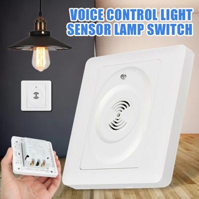 New Sound Activated Light Sensor Sensor Switch Smart Voice Control Smart Voice Control Light Lamp Switch