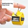 4 Digit Number Count Clickers Counters Handheld Tally Counter Portable Counter Mechanical Counters Clickers