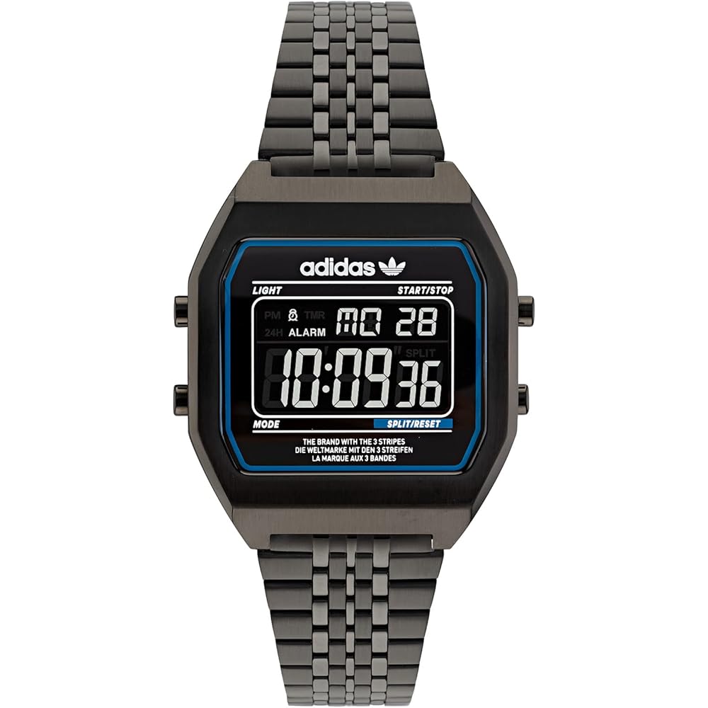 

Часы adidas Originals AOST22073 Унисекс Уличные Часы, Кварцевый Механизм, Водонепроницаемость 5 АТМ, Минеральное Стекло, Цифровой Циферблат [Параллельный импорт]