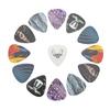 13 Pcs Guitar Picks Medium Celluloid Guitar Plectrums with Box Instrument AccessoriesTexture