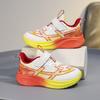 Children's and Primary School Students' Sports Shoes Breathable Mesh Autumn New Boys and Girls Cushioning Light Velcro Running Shoes