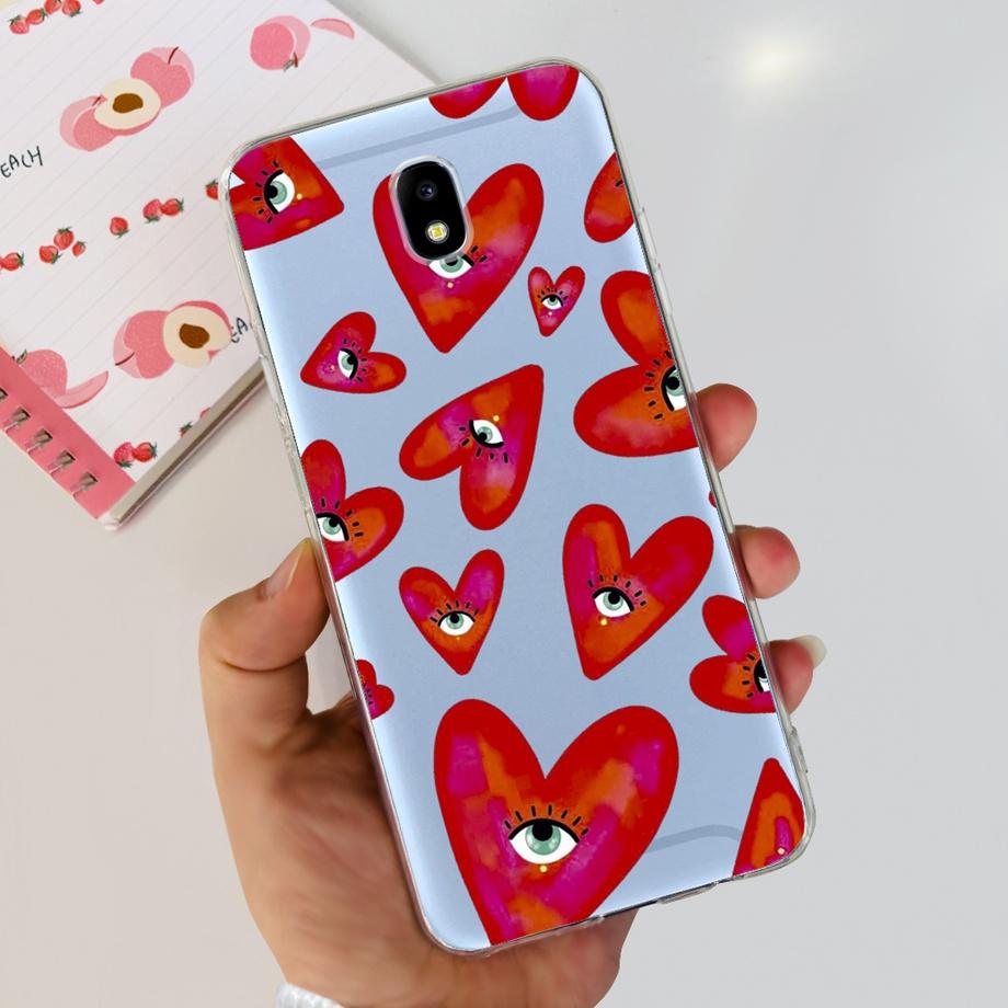 For Samsung Galaxy J7 2017 J5 2017 J3 2017 Case Cover Soft TPU Silicone Coques For Samsung J5 2017 J730 j530 j330 Clear Bumper