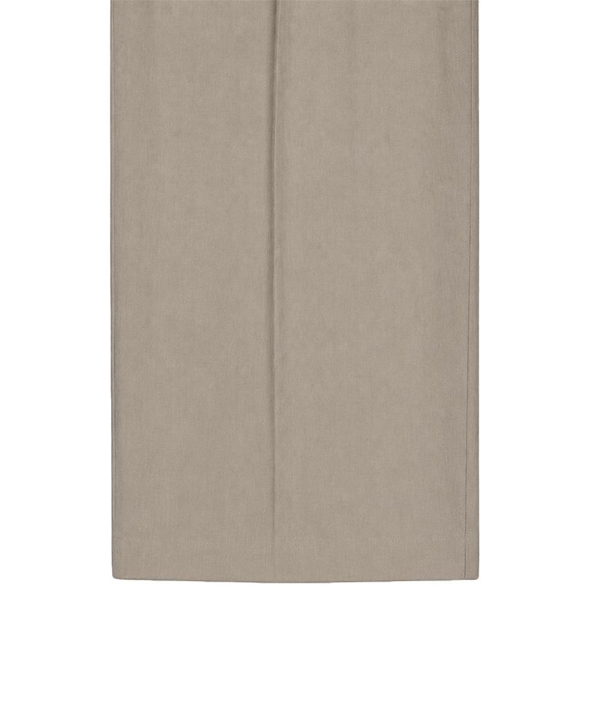 Sinkia Buckle Strap Wide Trousers Warm Grey