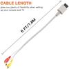 Wii/Wii U AV Cable AV Conversion Cable AV Composite Cable RCA Conversion Adapter Component Termin...
