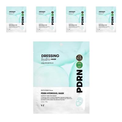 VT Cosmetic PDRN Hydrogel Mask 33g, 1 Sheet, 5 Pcs
