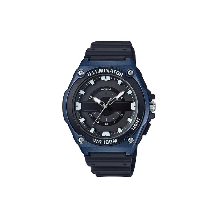 CASIO Men YOUTH Black Watch MWC-100H-2A MWC-100H-2A Blue Black Watch Case