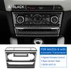 Real Carbon Fiber Car Digital Control Accent AC CD Panel Cover for Mazda 6 Automatic Transmission 2016 2017 Trim Accessories.